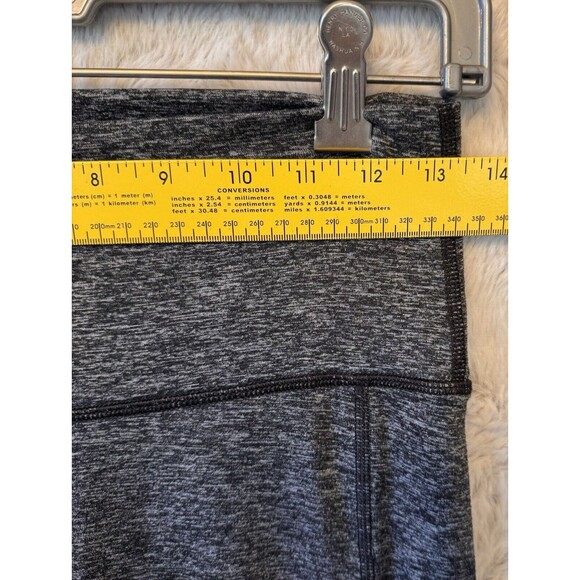 Aerie Chill Play Move Leggings Size M Dark Gray Square Front Pockets Loungewear - Picture 10 of 13